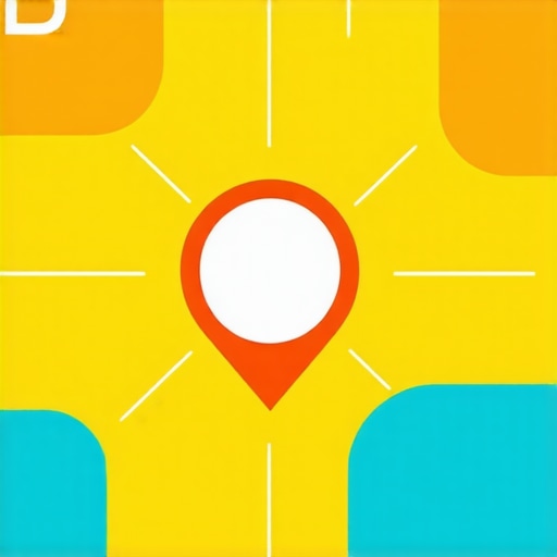 Infographic illustrating advanced local SEO tactics including AI, structured data, and community engagement