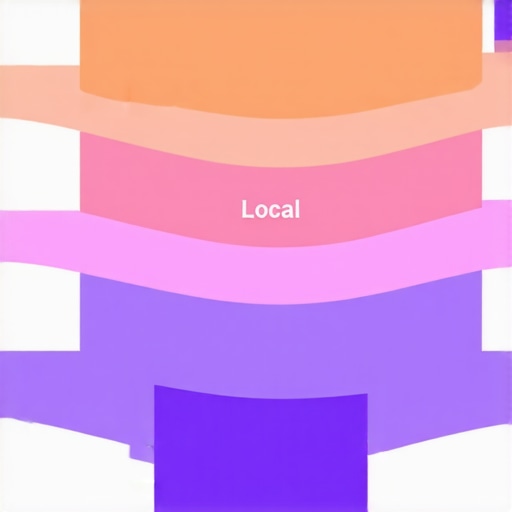 Layered Schema Markup for Local SEO Diagram illustrating schema types and relationships for local business visibility