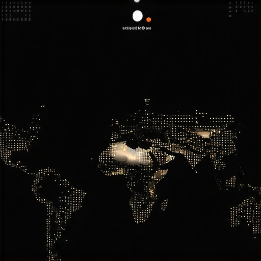 Advanced Local SEO Analytics in 2025 Futuristic dashboard showing AI-driven local SEO metrics and map visualizations