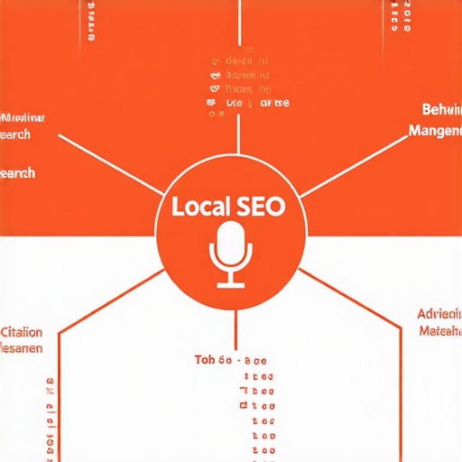 Advanced Local SEO Strategies in 2025 Infographic illustrating multi-channel local SEO tactics for 2025