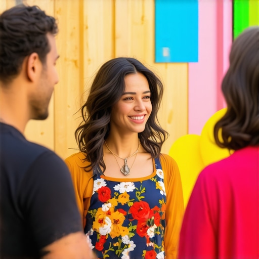 Authentic Community Engagement for Local SEO Business owner interacting with customers at a local event to enhance community ties and online reputation