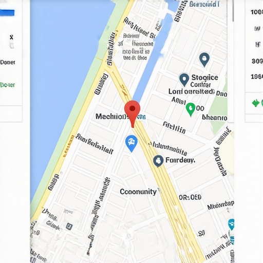 Google Maps interface with new layers and multimedia options