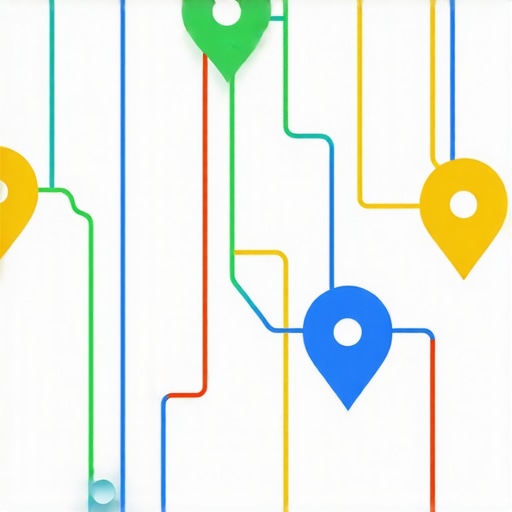 Local Backlink Network Diagram Illustration of backlinks from local sources improving Google Maps ranking