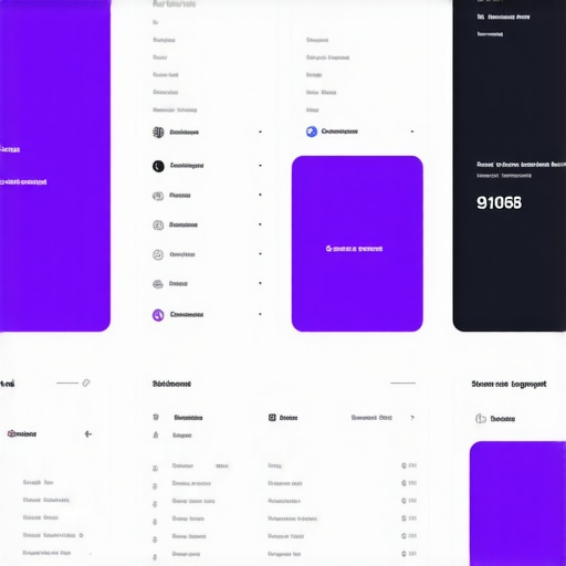 Dashboard showing local search analytics and engagement metrics for SEO