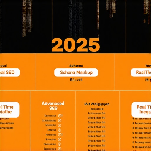 Advanced Local SEO Strategies for 2025 Infographic showing comprehensive local search optimization techniques for 2025.