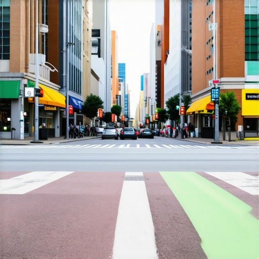 Augmented Reality in Urban Navigation AR navigation overlay on city street