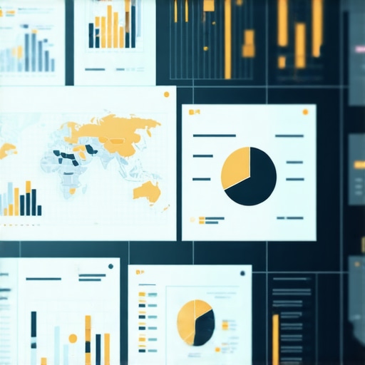 SEO dashboard displaying maps, analytics, and performance metrics for local search optimization.