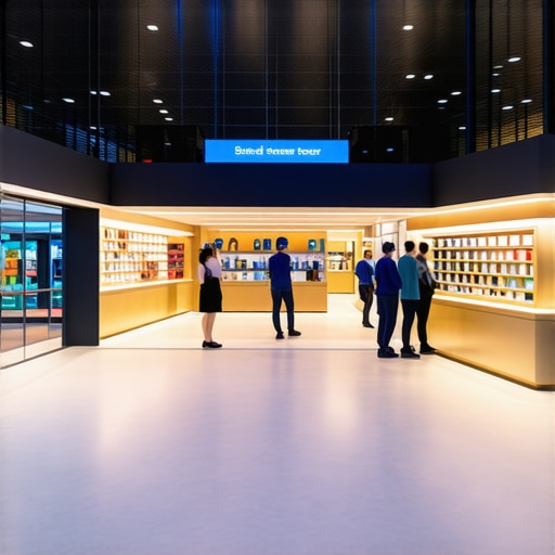 Customer exploring a virtual store tour through VR headset