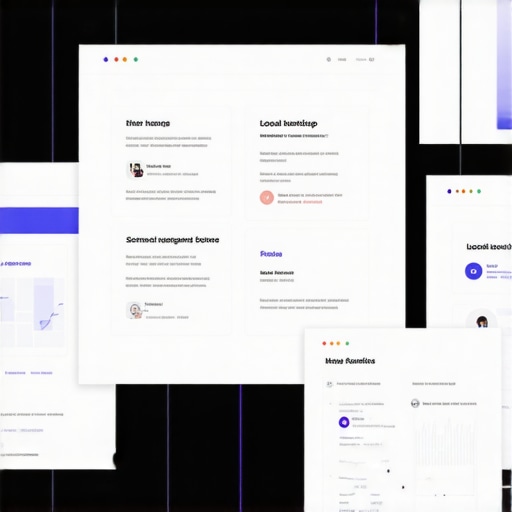 Visualizing Advanced Maps SEO Elements Infographic illustrating schema, backlinks, and engagement signals in local SEO