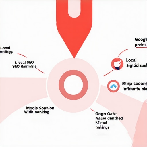 Infographic depicting new signals affecting Google Maps rankings in 2026.