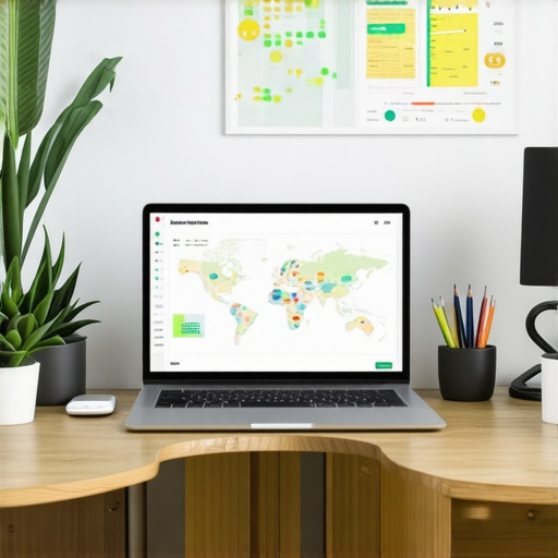 Advanced Maps SEO Tools Screenshot depicting SEO analytics dashboard with maps optimization metrics.