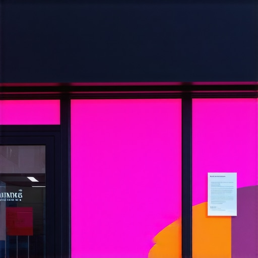 A storefront with high-quality images, virtual tour elements, and street view graphics to optimize for local search.