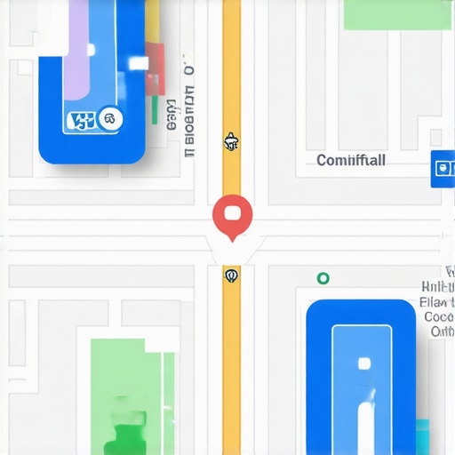 Next-Gen Local SEO Visuals and AR Signals Futuristic digital map highlighting AR storefronts and visual signals for local SEO