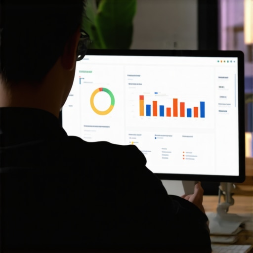Real-Time Data Impact on Local Search Visibility Business dashboard displaying live sales and inventory data for local SEO optimization.