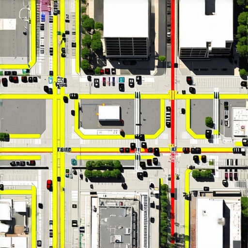 A digital map showing real-time geospatial data overlays for retail location optimization.