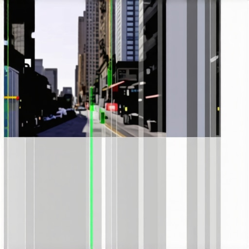 Illustration of precise spatial data overlays and AR integration in local search