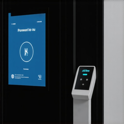 Storefront using augmented reality signage and biometric verification devices