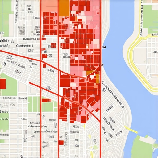 Map with real-time behavioral analytics overlay