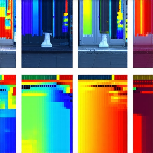 Heatmaps showing real-time foot traffic patterns affecting local search rankings