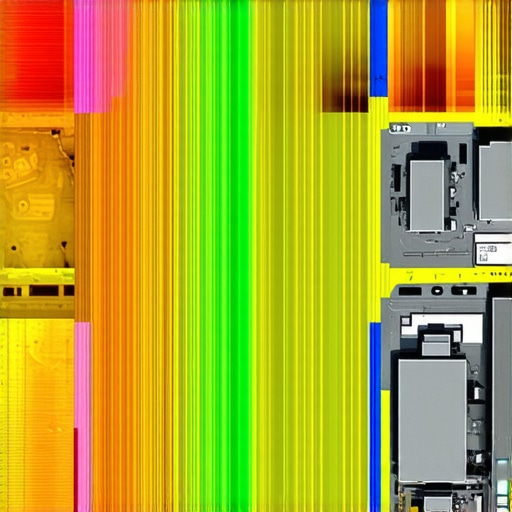Heatmap indicating high pedestrian zones around a storefront