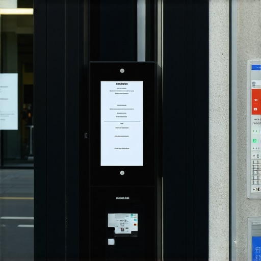 Sensor-Enhanced Local Business Environment City storefront with sensors and beacons monitoring customer engagement
